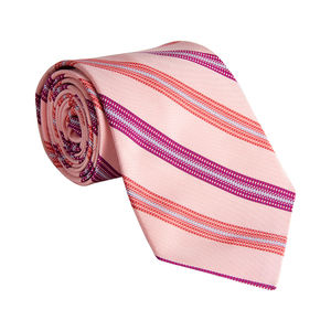 PAUL SMITH PINK, PURPLE & RED STRIPED TIE | MENS